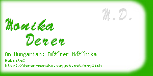 monika derer business card